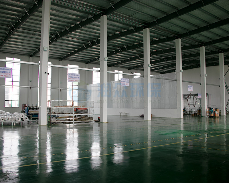 高温除尘布袋车间展示  